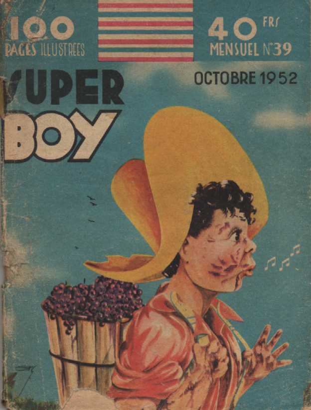 Scan de la Couverture Super Boy 1er n 39